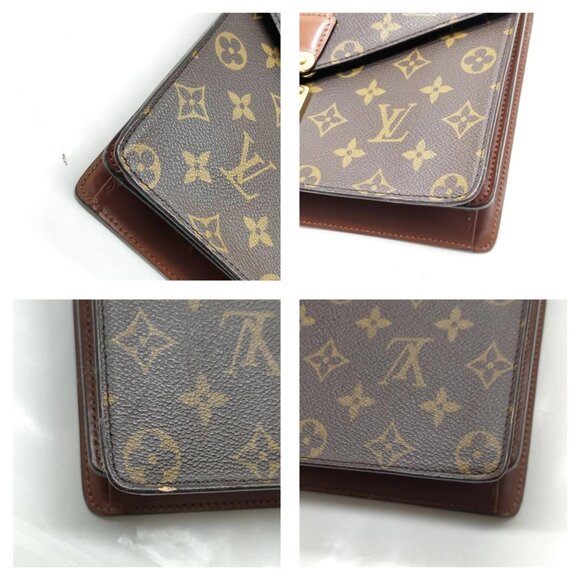 Louis Vuitton Concorde Brown Monogram Hand Bag mon684-101625 - Picture 6 of 16